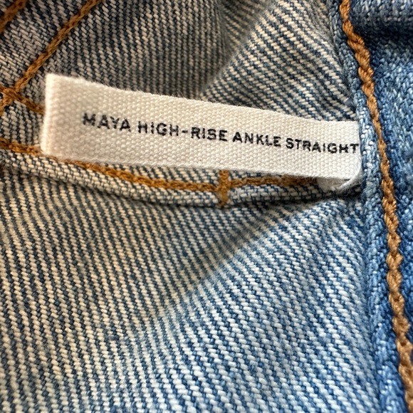 Rag & Bone Maya High Rise Ankle Straight Leg Jeans Size: 26. Excellent condition - Picture 11 of 16